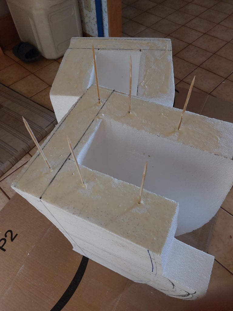 Make Foam Parts Into Panels