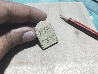 Making the Tombstone