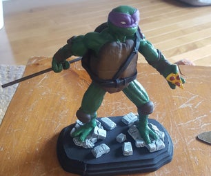 How to Make a Figurine Using Clay (Ninja Turtle)
