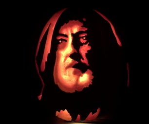 Obi Wan Kenobi Jack-o-lantern Pumpkin
