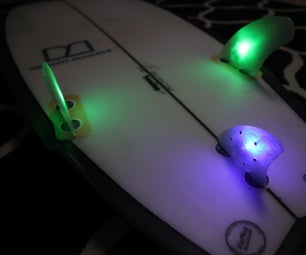Surfboard LED Fins