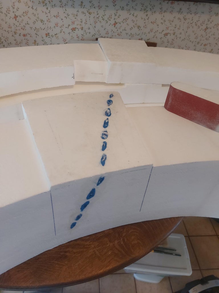 Paint the Foam Panels