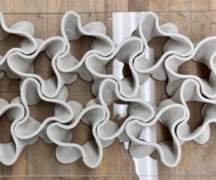 Tripetalous 3D Printed Ceramic Tiling
