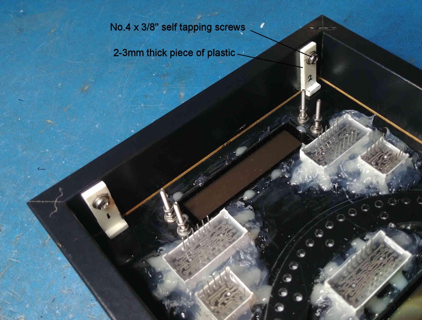 Retaining Pieces for PVC Base