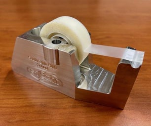 Producing a CNC Milled Tape Dispenser As a Project Based Learning Experience.