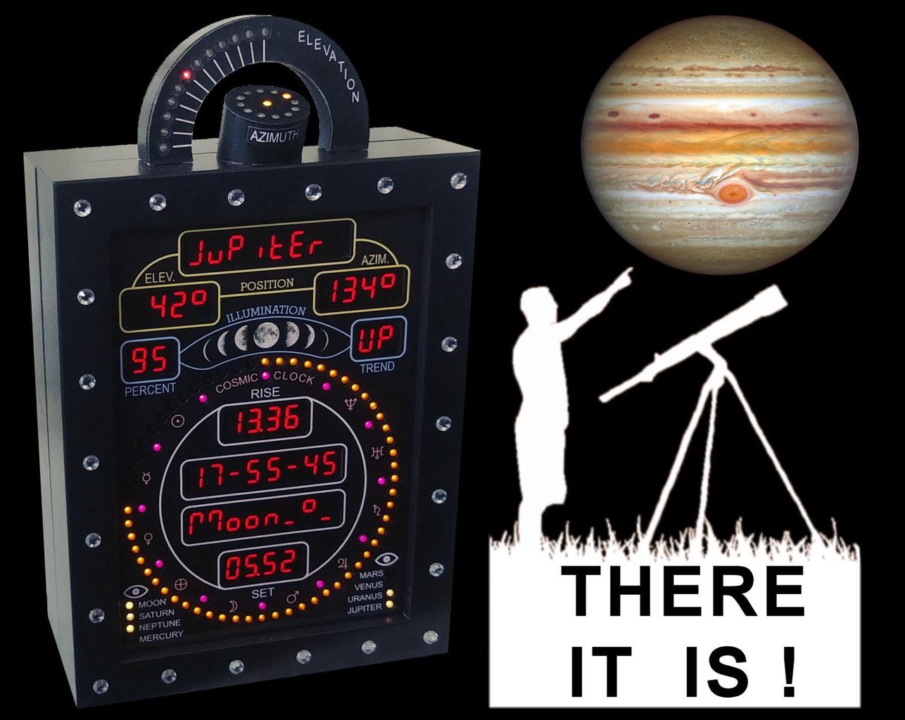 Planet Locating 'Cosmic Clock'