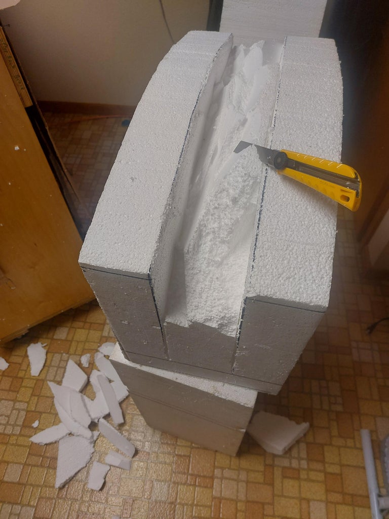 Cut Parts for the Foam Ring