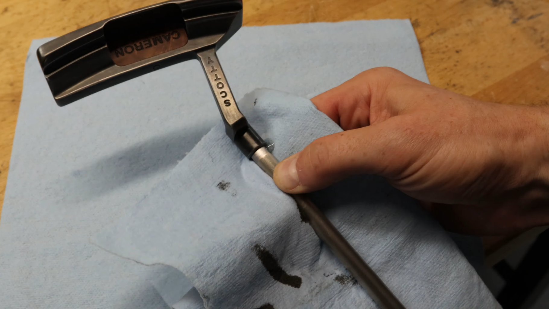 Installing the Putter Head Onto the Shaft